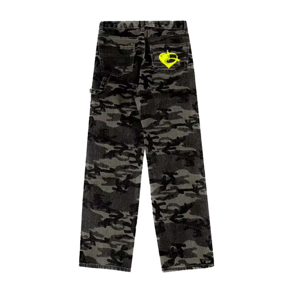 DF | Dark Camouflage Design Jeans