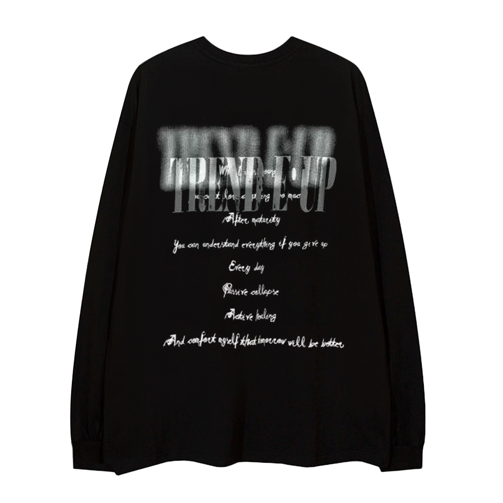 Star Letters Shadow Long-Sleeve Shirt