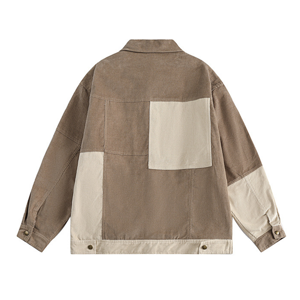 Japanese Patchwork Corduroy Jacket