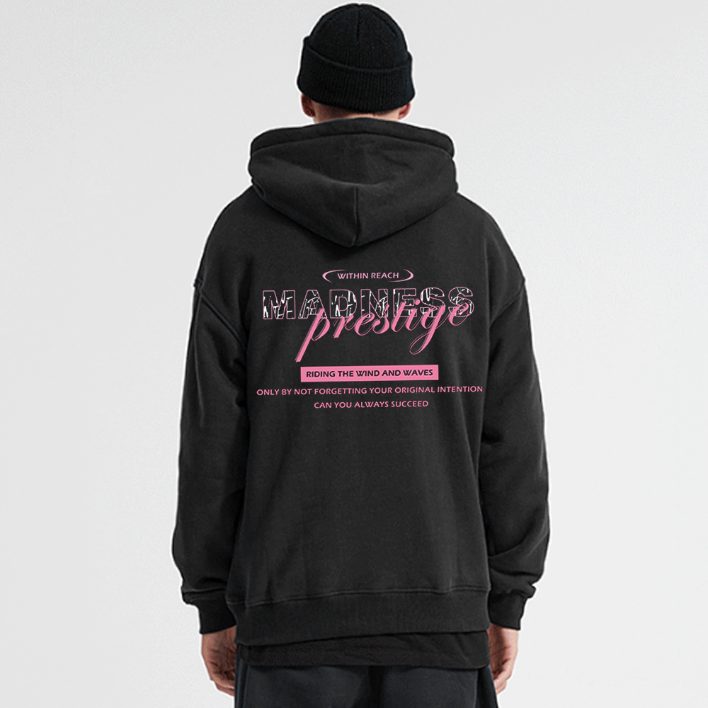 PM | Madness Monogram Print Hoodie