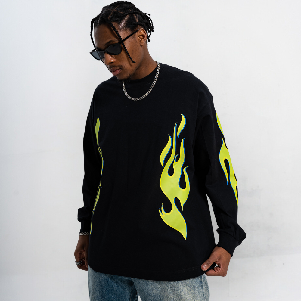 High Street Flame Sweatshirt