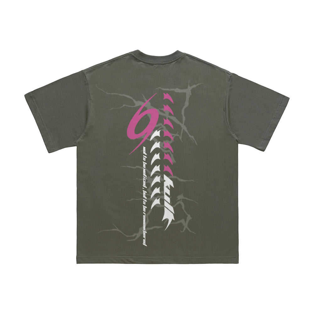 6Kull High Street Lightning Crack T-Shirt