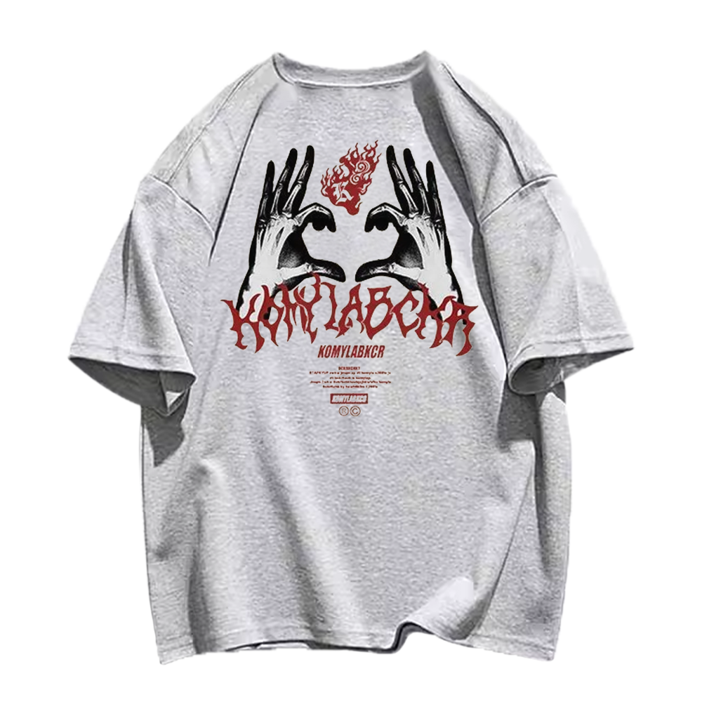 Gesture Letters Flame T-Shirt