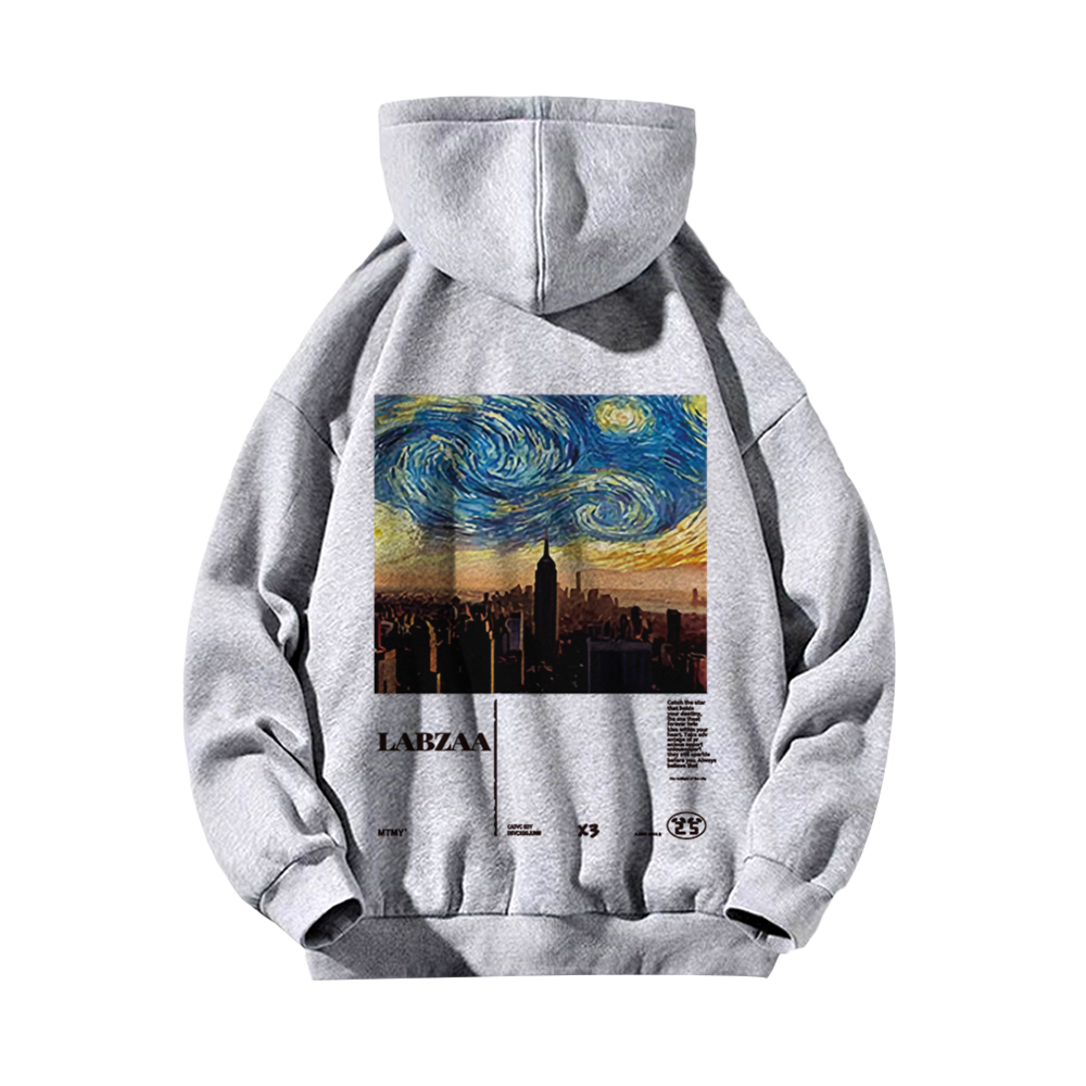 Modern Van Gogh Starry Sky Hoodie
