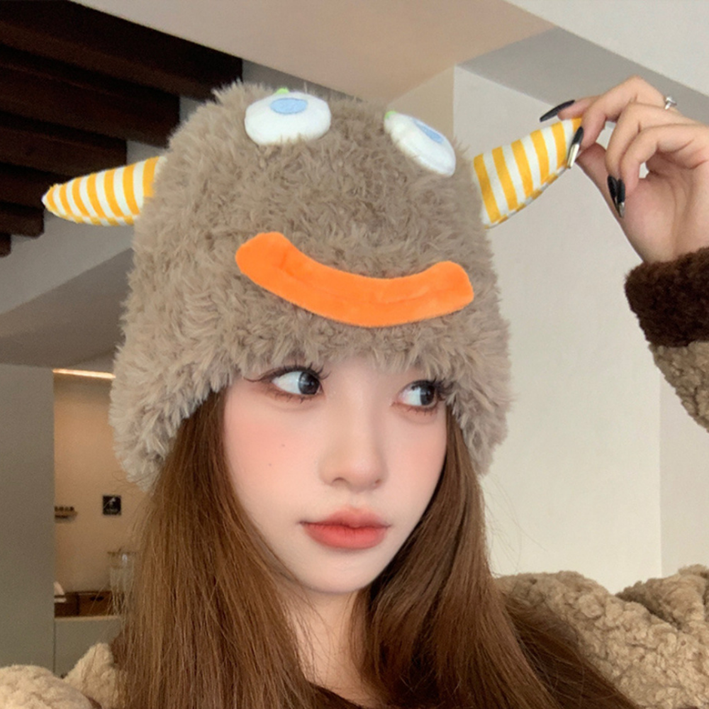 CUTE Demon Sausage Plush Hat