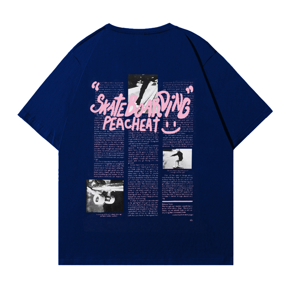 Joyful Characters Print T-shirt