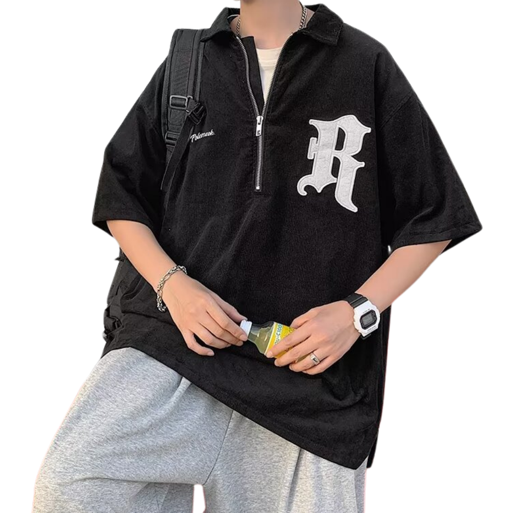 Japanese Embroidery Polo Shirt