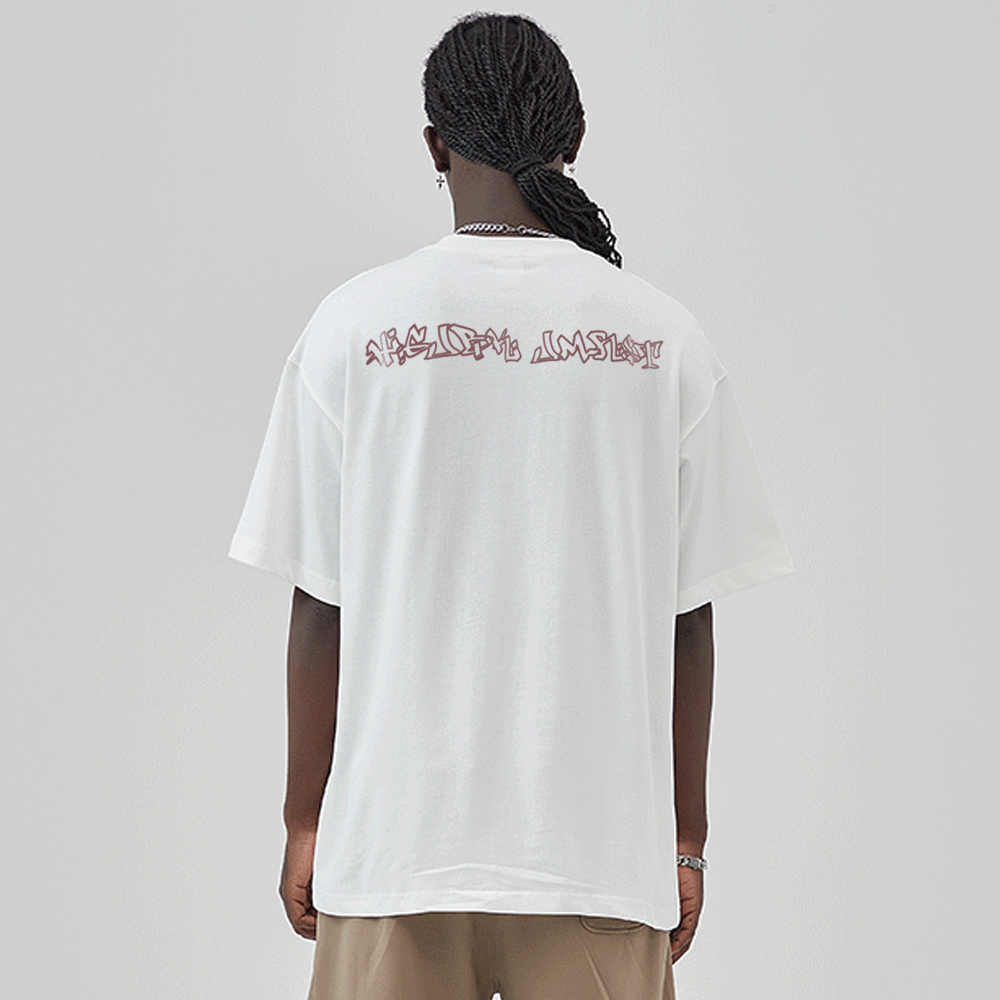 Street Color Contrast Butterfly T-shirt