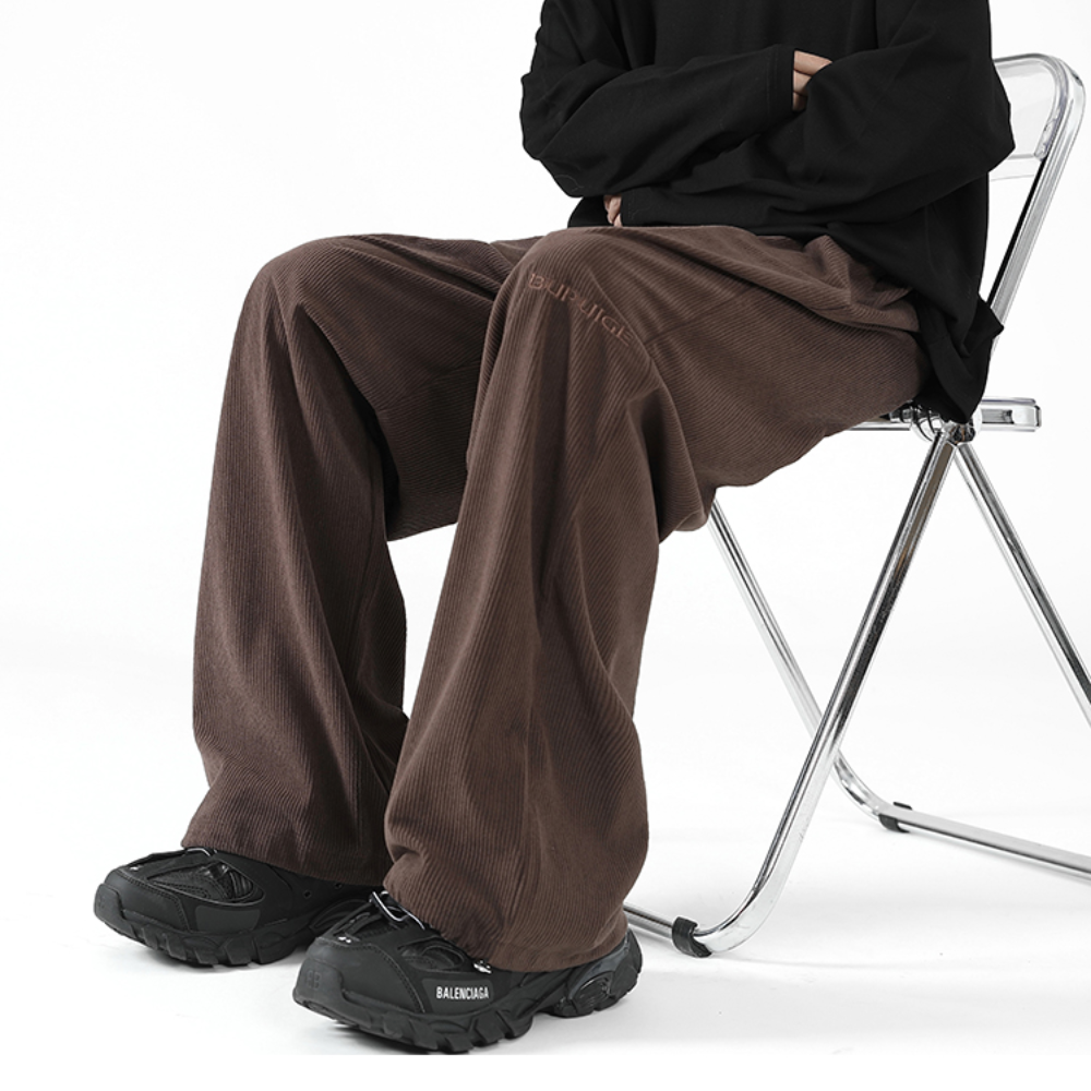 Women's Loose Letter Embroidered Sweatpants