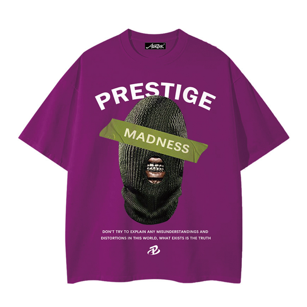 PM | Hip Hop Masked Men's Printed T-shirt