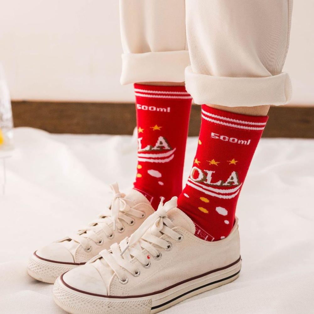 Hamburger French Fries Socks