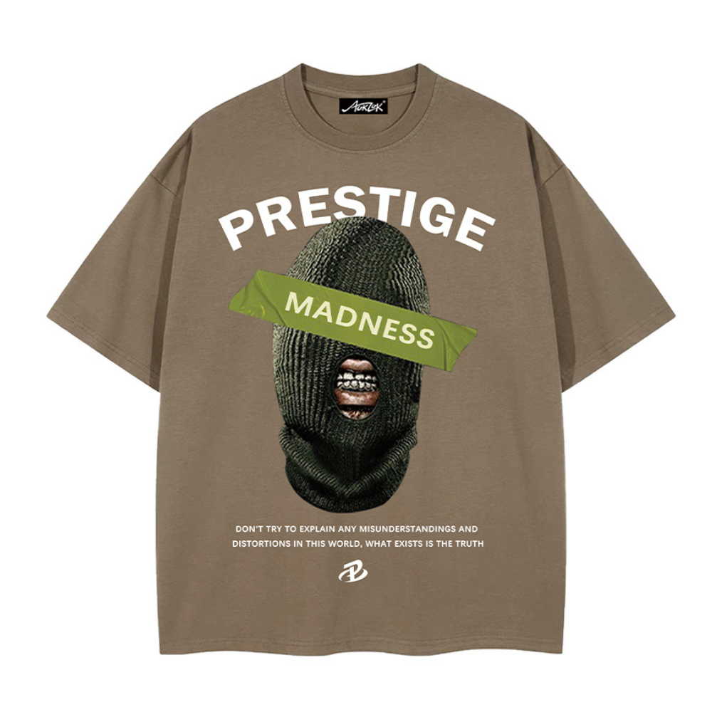 PM | Hip Hop Masked Men's Printed T-shirt