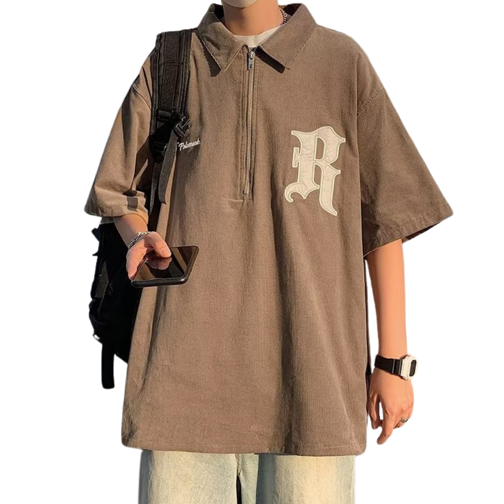 Japanese Embroidery Polo Shirt