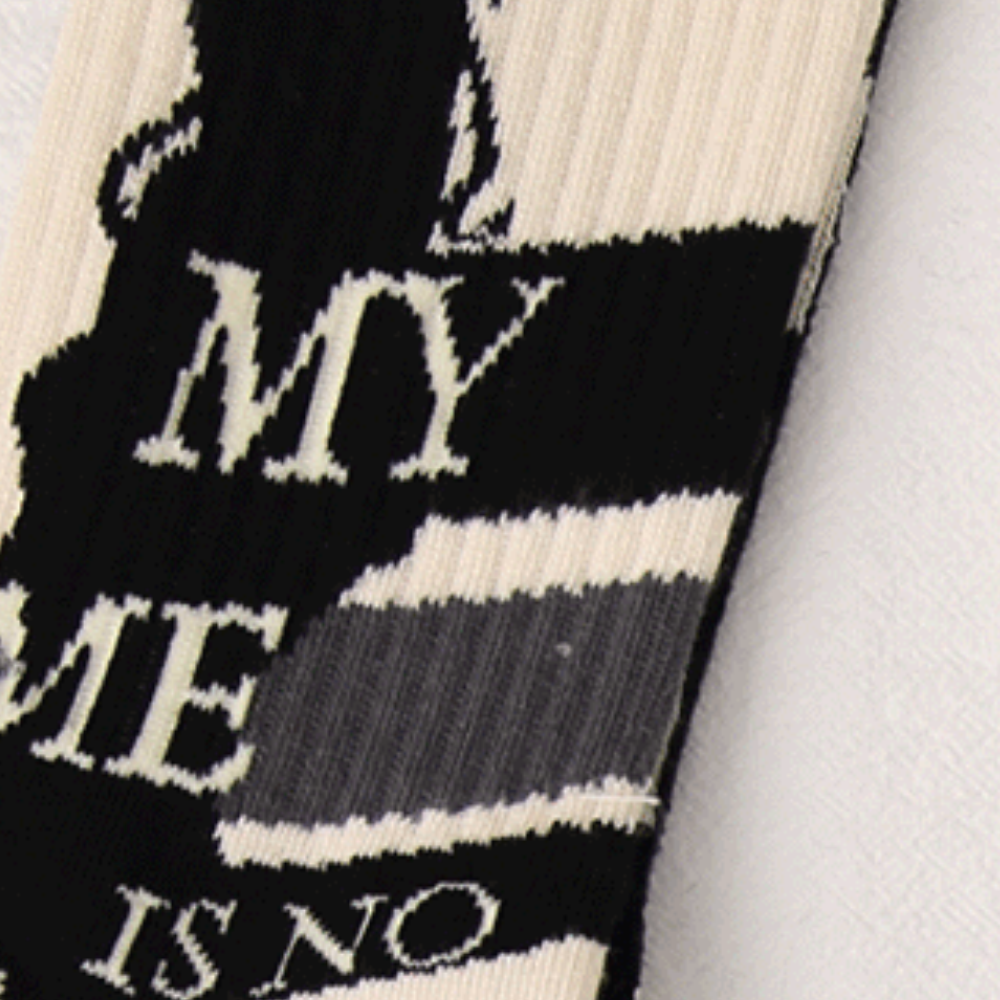 High Street Contrast Socks