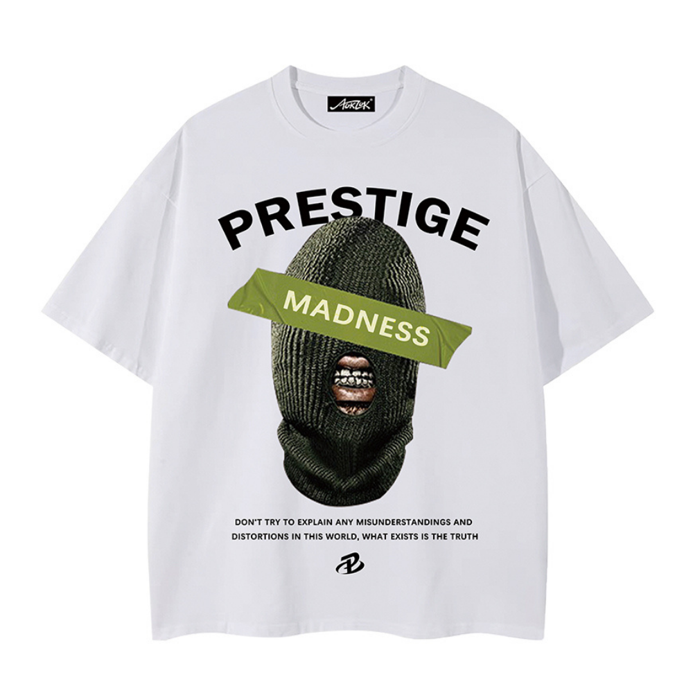 PM | Hip Hop Masked Men's Printed T-shirt