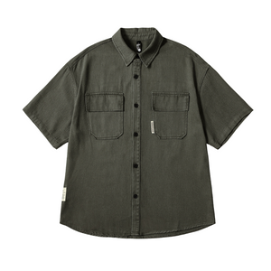 Retro Washed Work Shirt