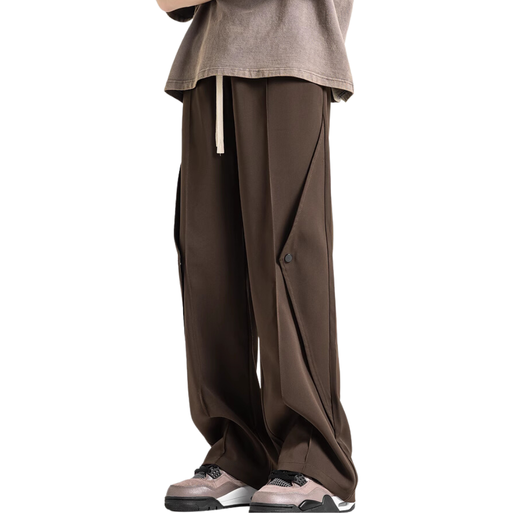 Casual Solid Color Drawstring Sweatpants