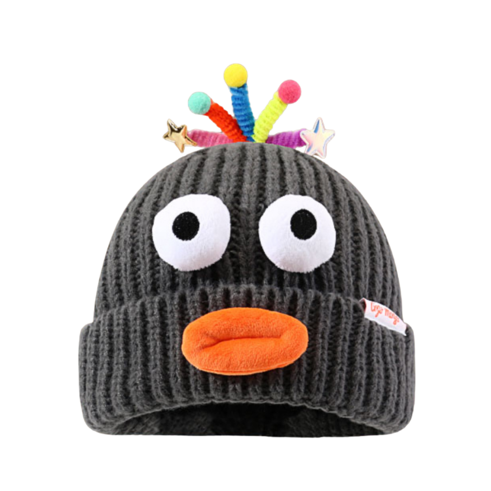 Funny Sausage Mouth Knitted Hat