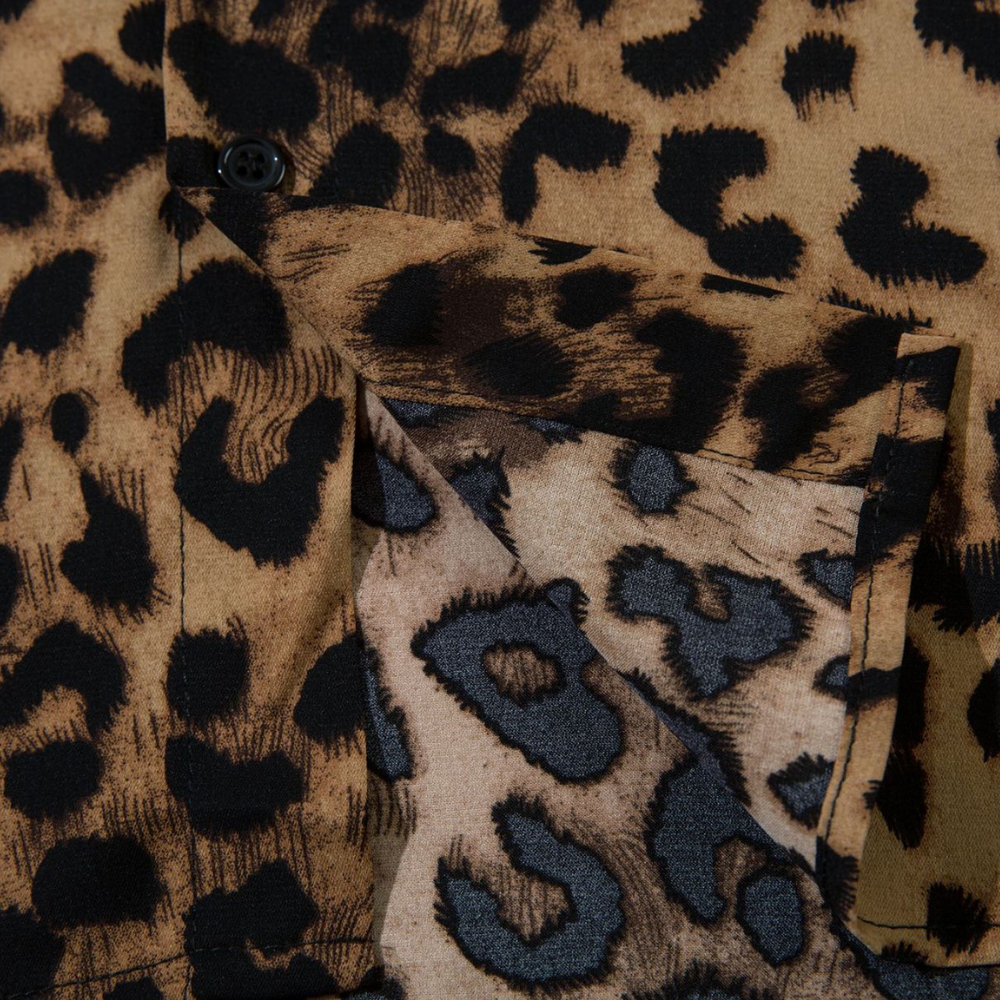 Urban Fashion Leopard Print Shirt