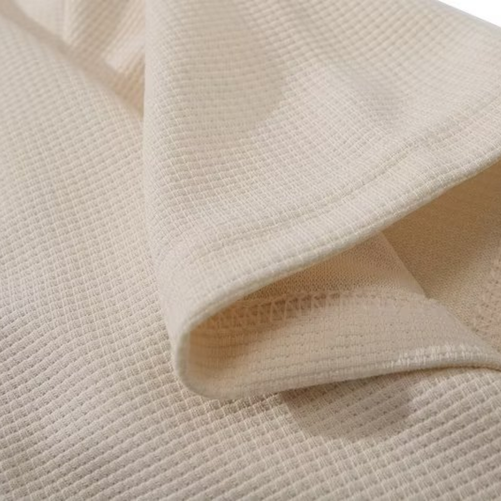 Classic Waffle Lapel T-shirt