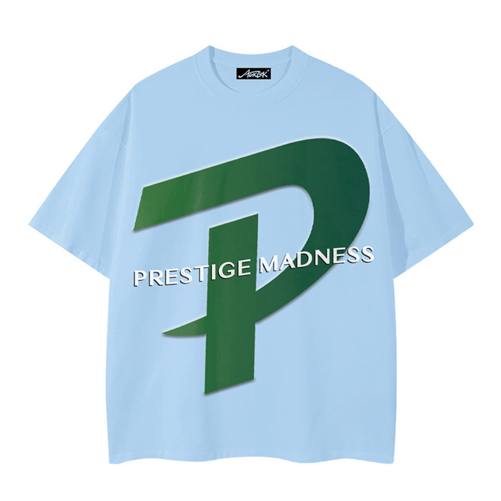 PM | Urban Letter Print Cotton T-shirt