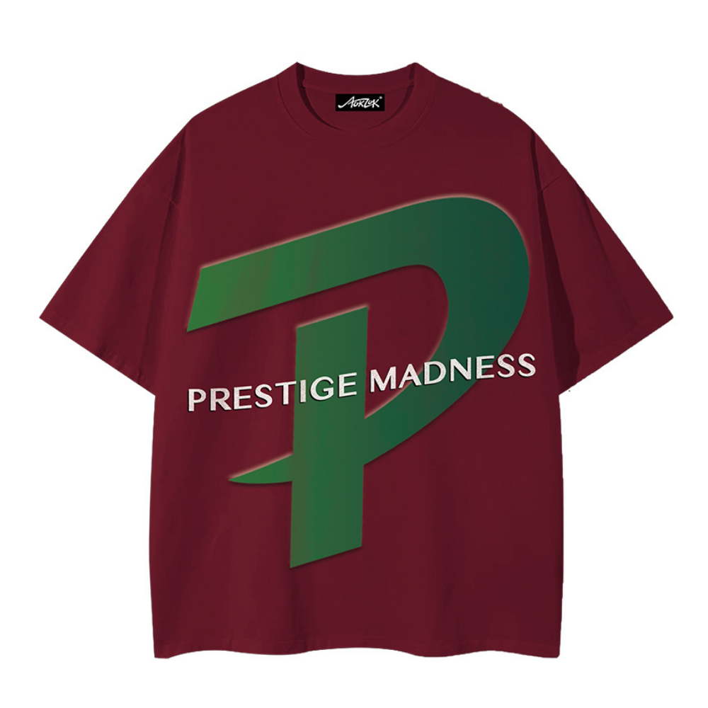 PM | Urban Letter Print Cotton T-shirt