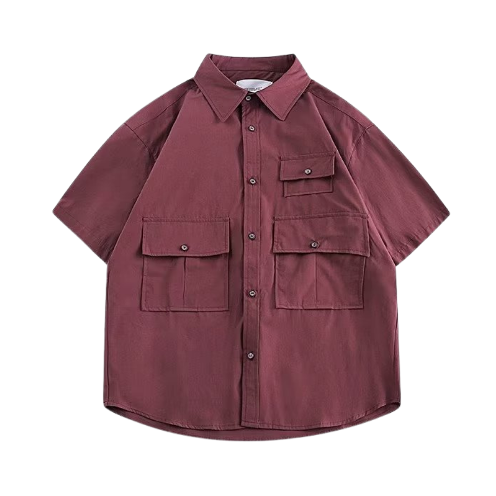 Functional Multi-Pocket Shirt