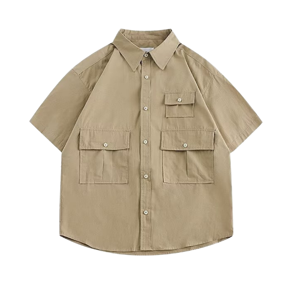 Functional Multi-Pocket Shirt