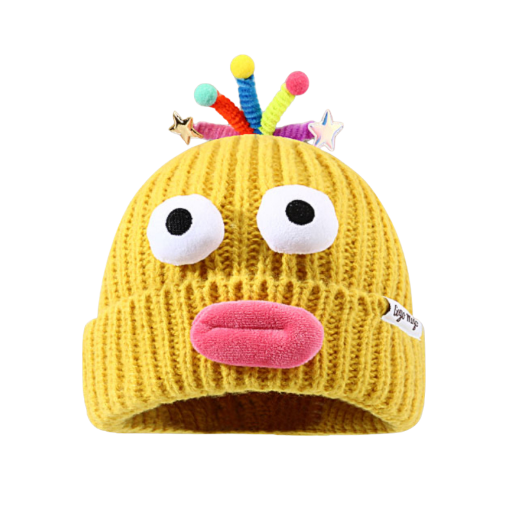 Funny Sausage Mouth Knitted Hat
