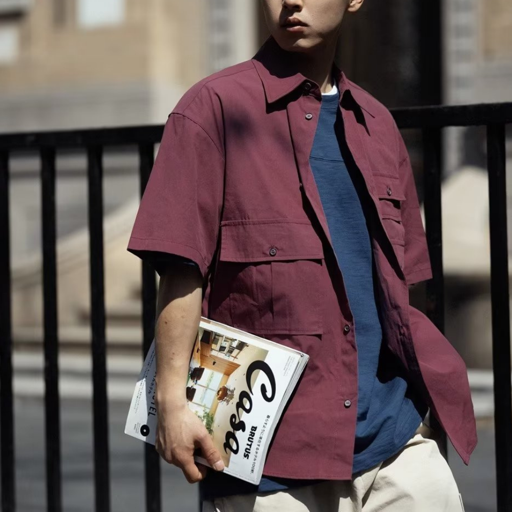 Functional Multi-Pocket Shirt