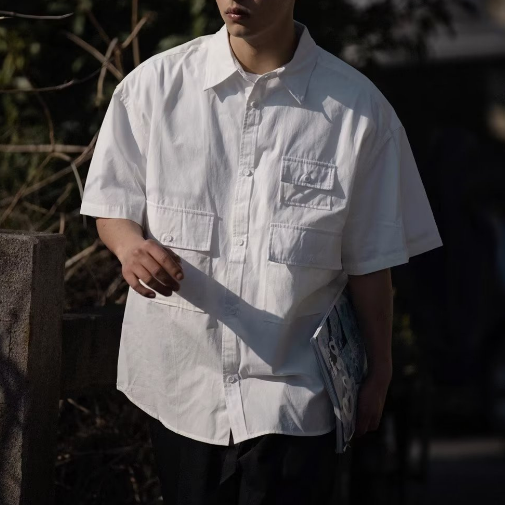 Functional Multi-Pocket Shirt