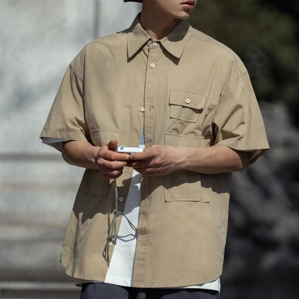 Functional Multi-Pocket Shirt