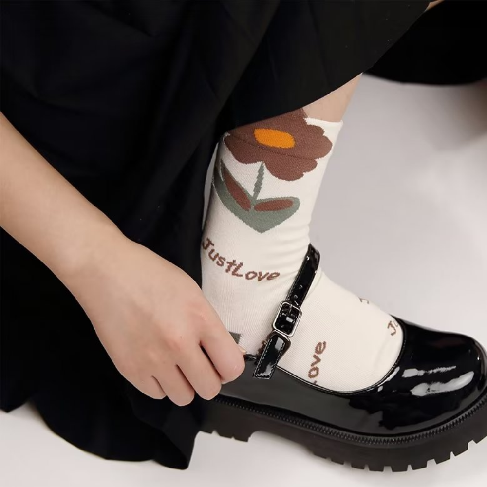 Preppy Creative Socks