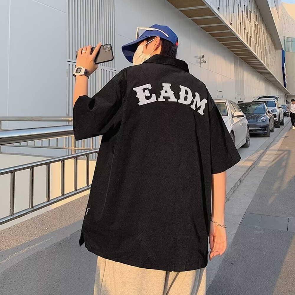 Japanese Embroidery Polo Shirt