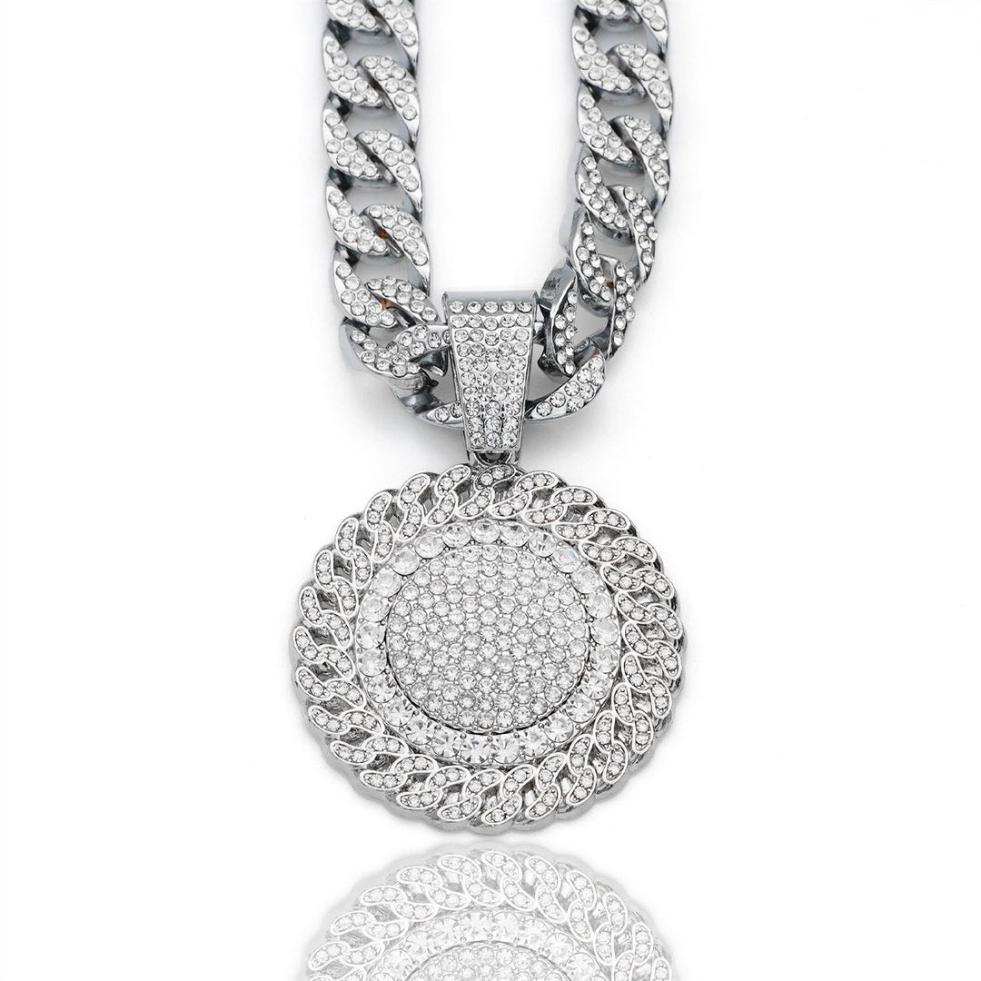 LoopStone Diamond-Cut Gold Necklace