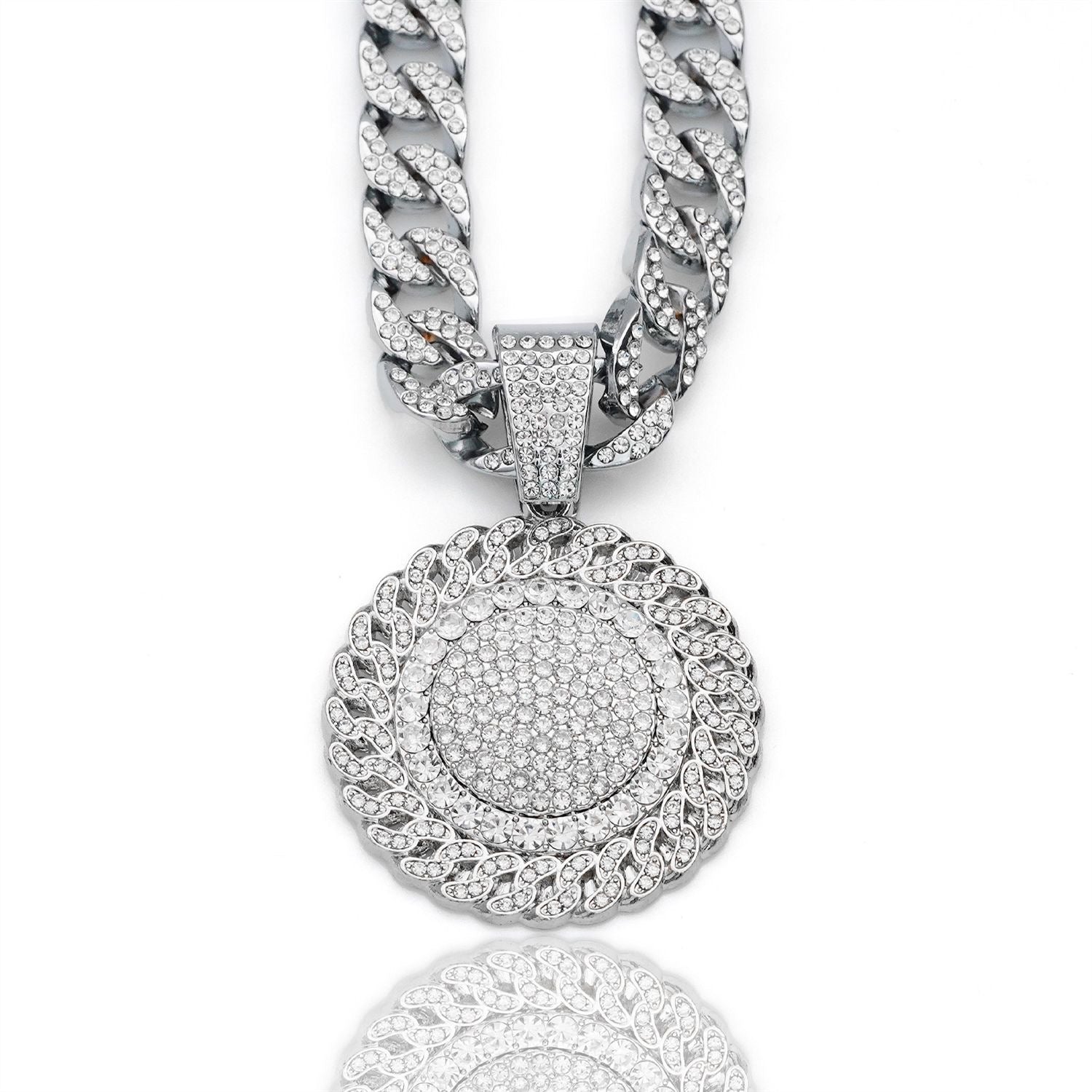 LoopStone Diamond-Cut Gold Necklace