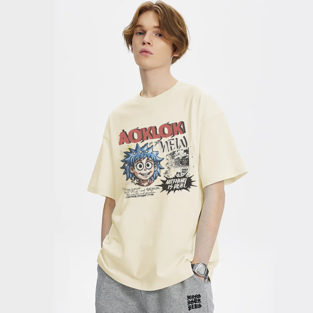 ⚡AG  Original Street Anime Style  Star Boy T-Shirt