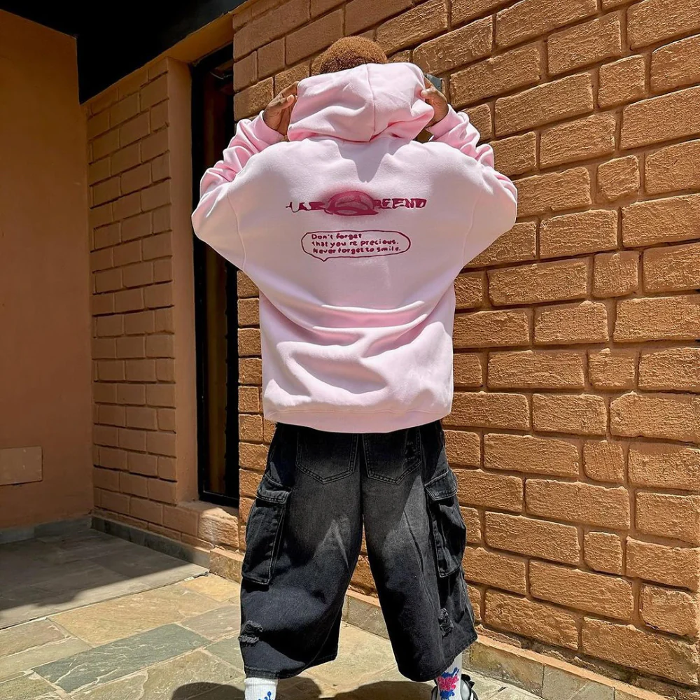 AG Cartoon Boy Print Hoodie