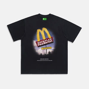 ⚡AG Cartoon Print Maimen T-shirt