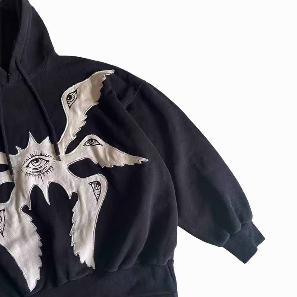 AokLok Heavy Craft Devil's Eye Hoodie