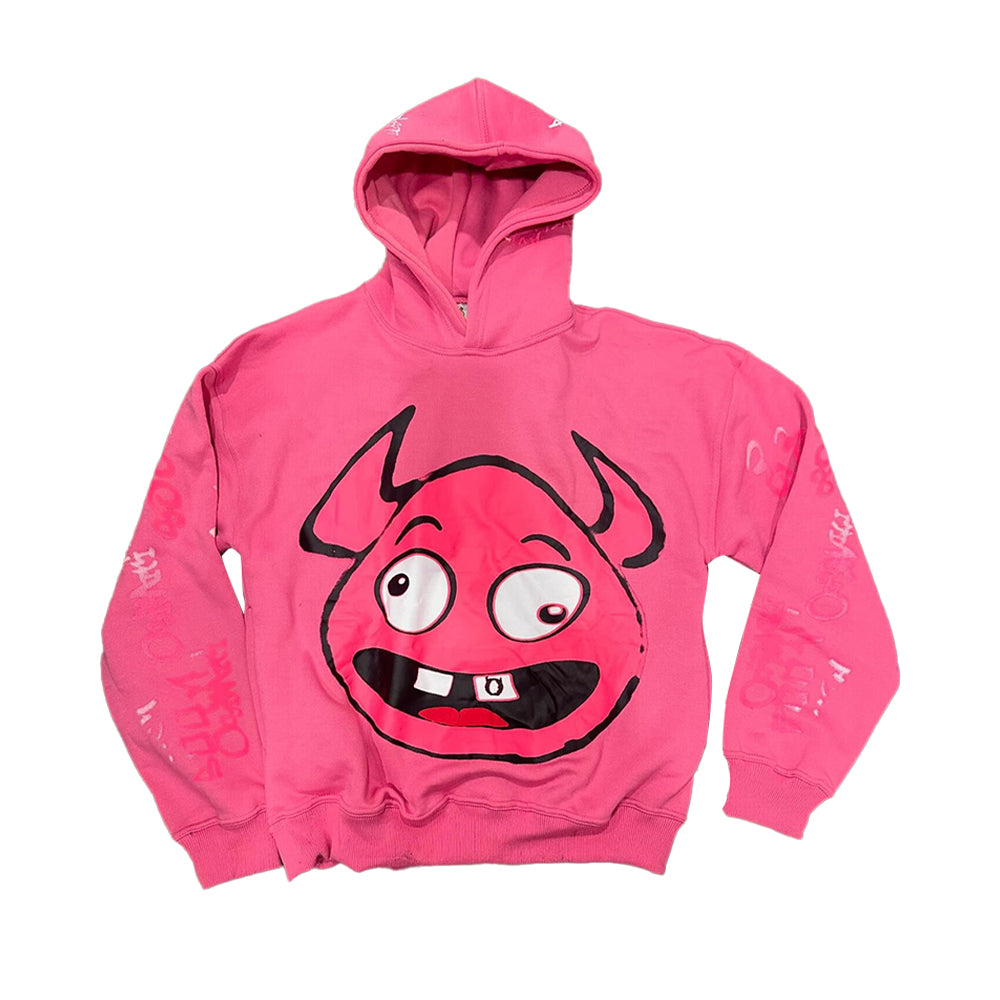 High Street Devil Print Hoodie