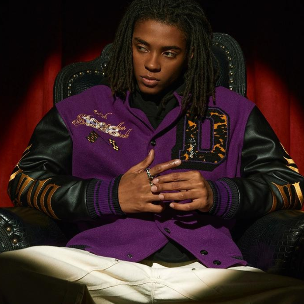 Fate's Roll Gradient Embroidered Jacket