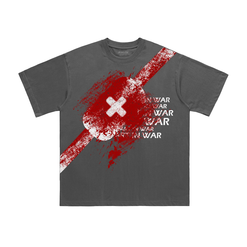 Art In War Blood Spatter Medical Kit T-Shirt