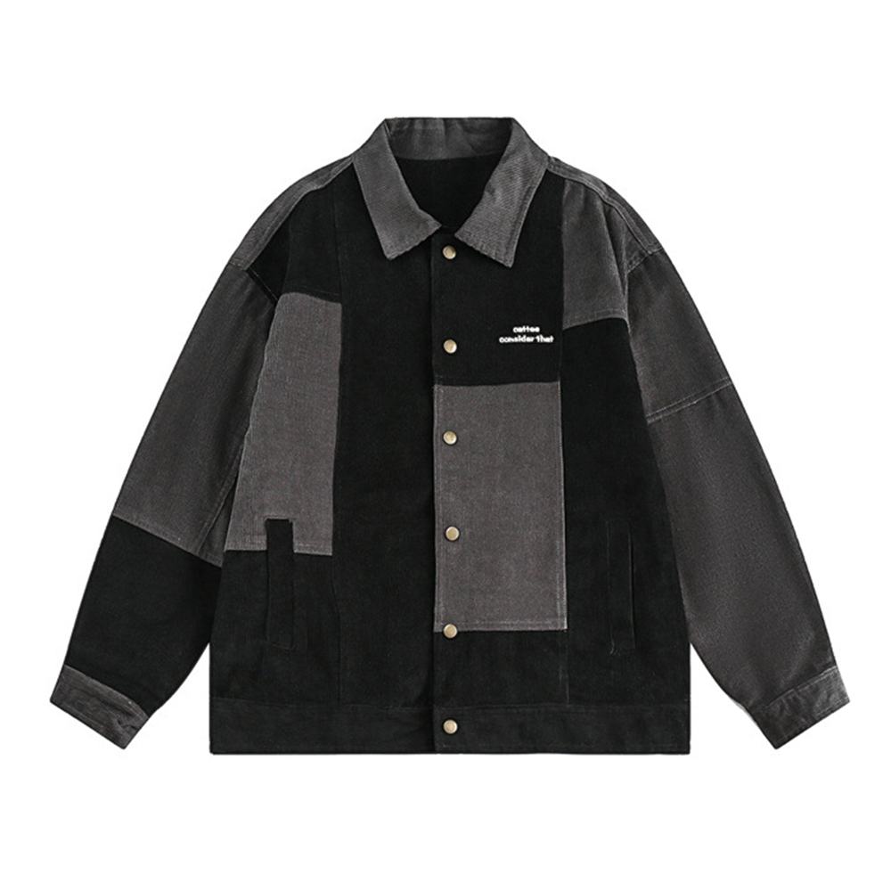 Japanese Patchwork Corduroy Jacket