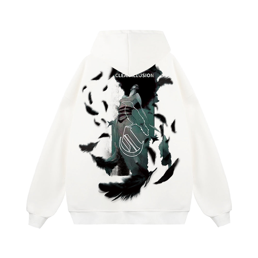 CI | Painful Man Printed Hoodie