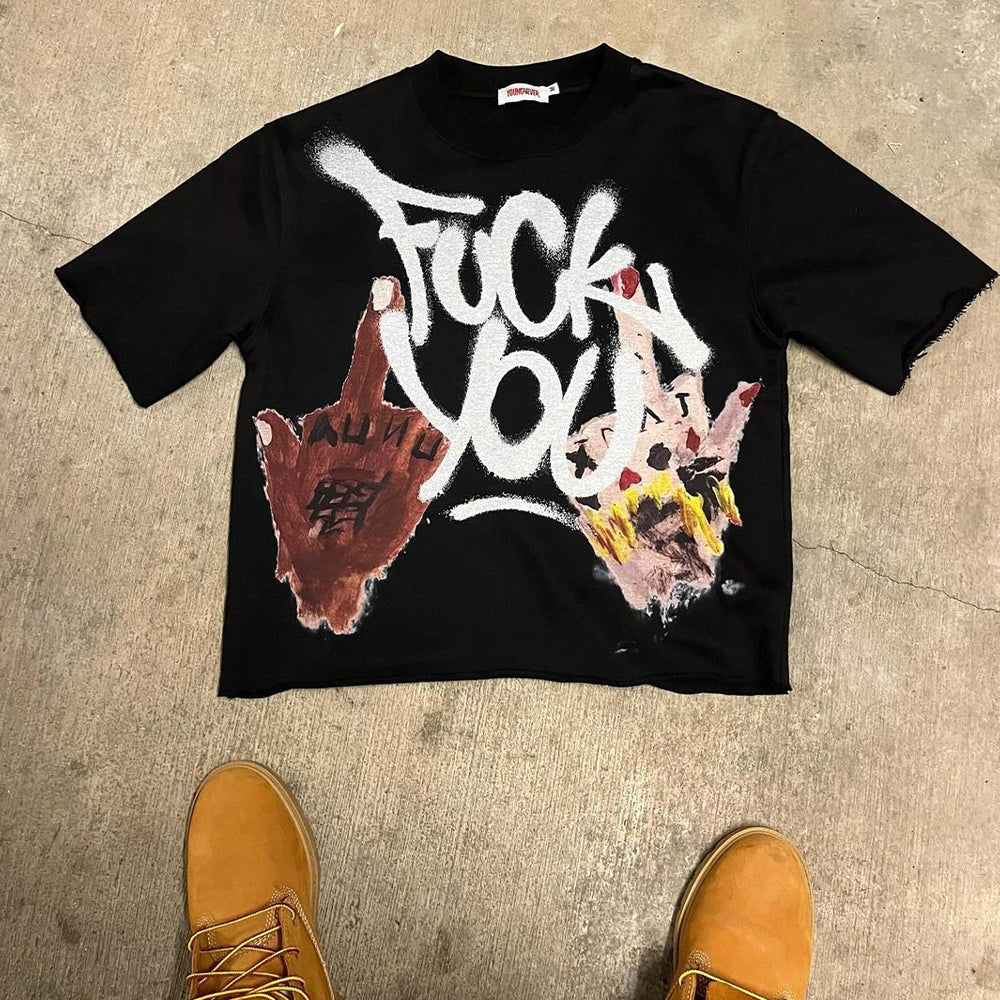 High Street Gesture Print T-Shirt