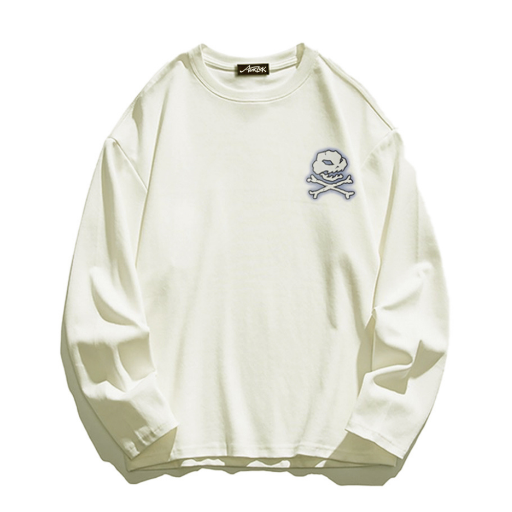 Skull Logo Long Sleeve Shirt