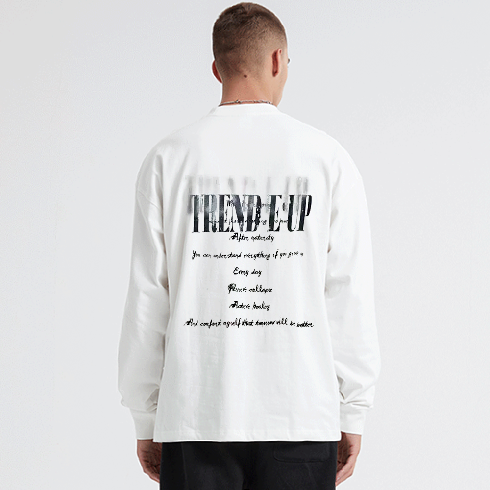 Star Letters Shadow Long-Sleeve Shirt