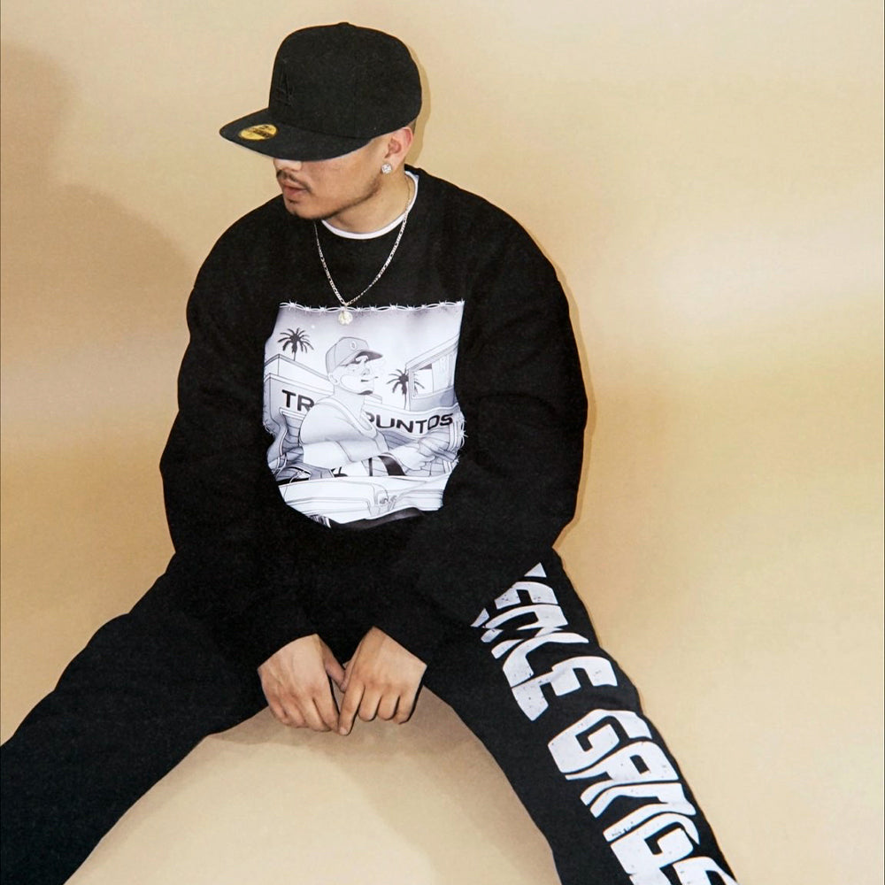 GEG | Gentle Gangster Letter Print Jeans