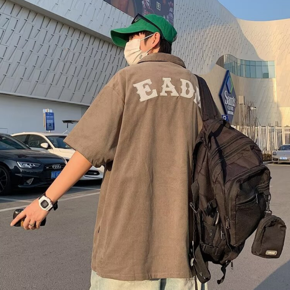 Japanese Embroidery Polo Shirt